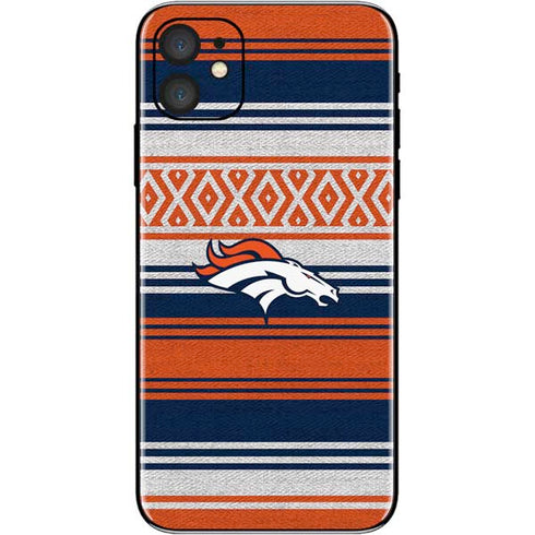 NFL Denver Broncos Trailblazer iPhone 11 Skin